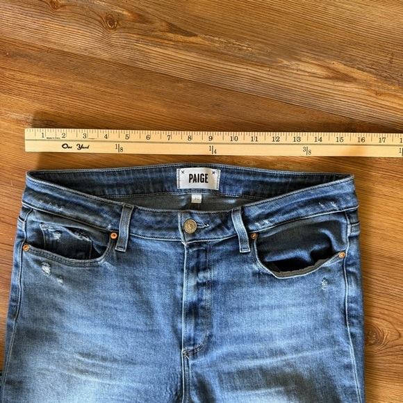 PAIGE Cindy Crop Jeans women’s size 30 - Picture 8 of 10